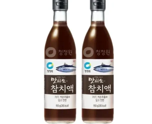 맘카페에서 난리난 청정원참치액 꼼꼼한 후기